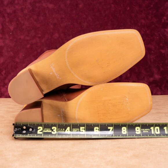 Seychelles Women Vara Brown Leather Riding Square Toe Fashion Tall Boots sz 8 - Picture 10 of 11